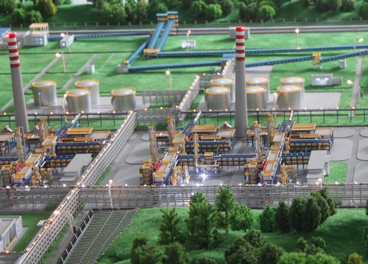 迭部县石化区模型