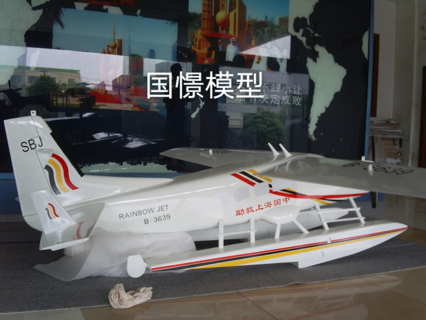 迭部县飞机模型