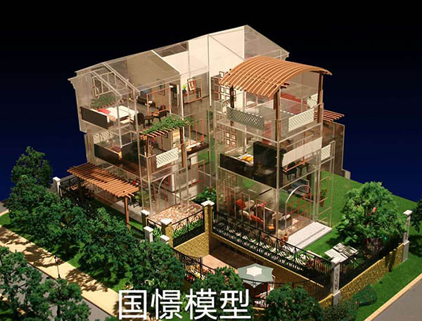 迭部县建筑模型