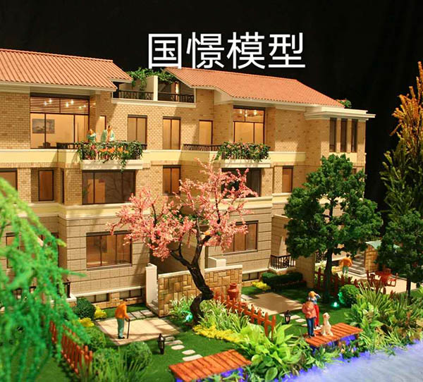 迭部县建筑模型