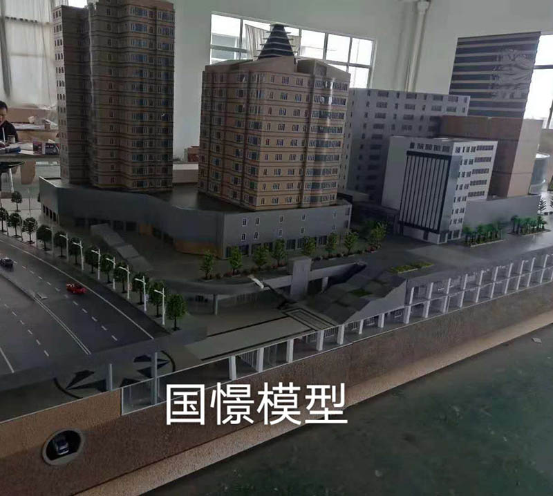 迭部县建筑模型