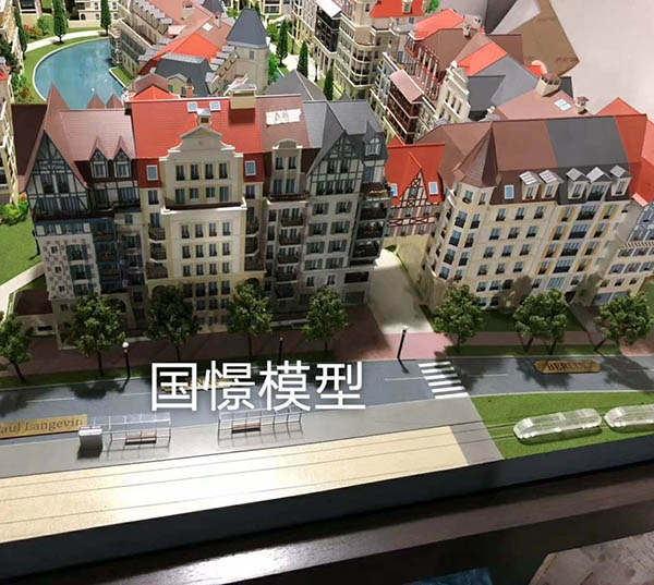 迭部县建筑模型