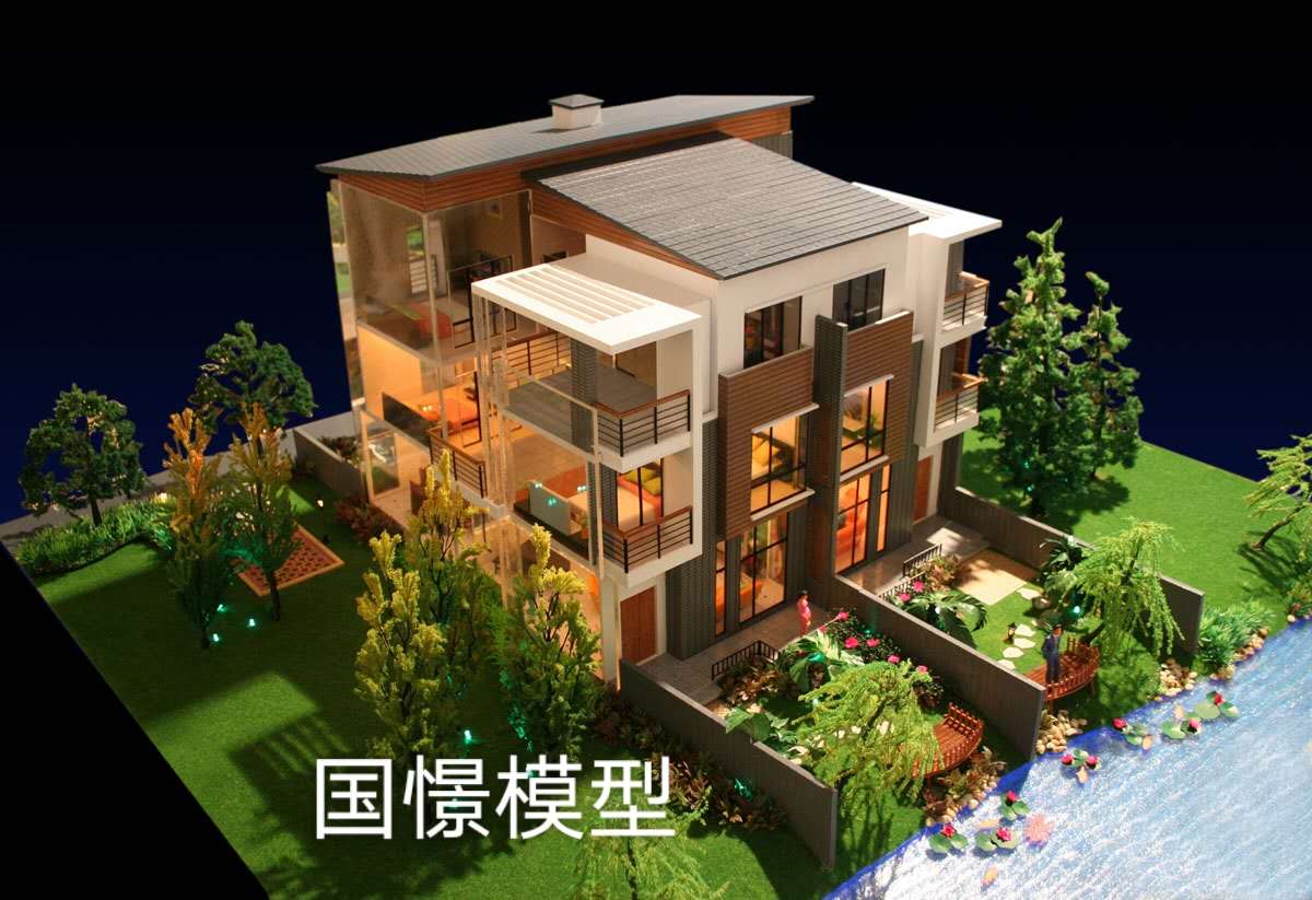 迭部县建筑模型