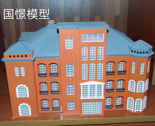 迭部县建筑模型
