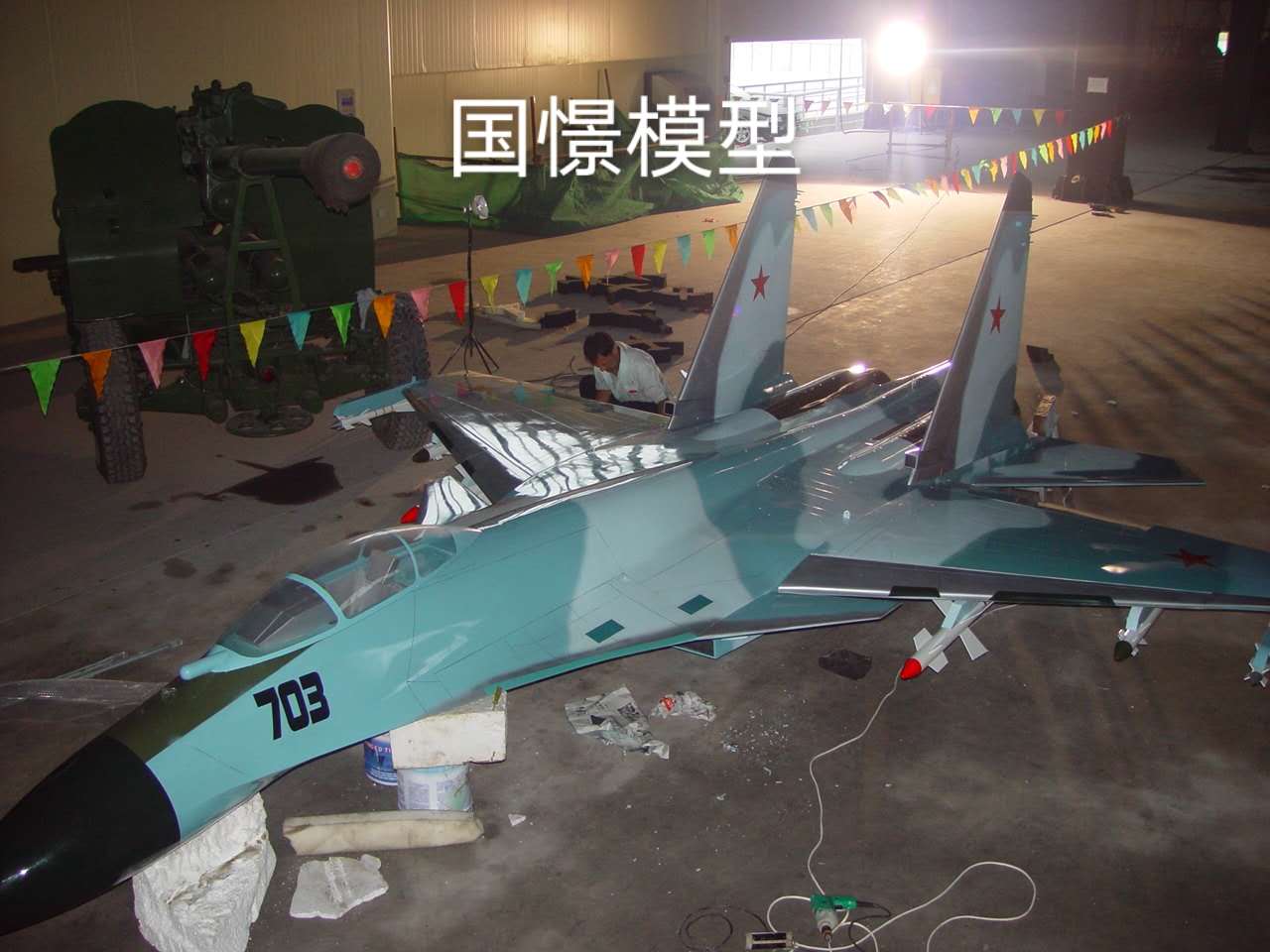 迭部县军事模型