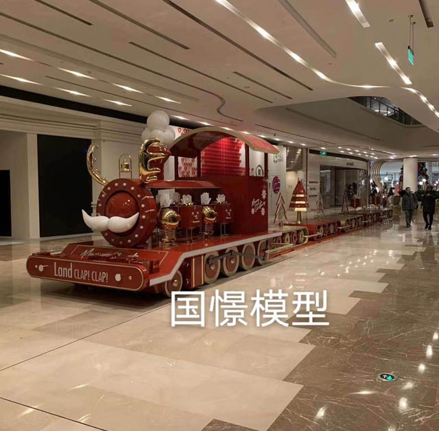 迭部县高铁模型